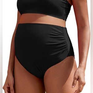 Maternity Swimsuits Bottoms High Waisted Bikini Bottom Swimwear Briefs